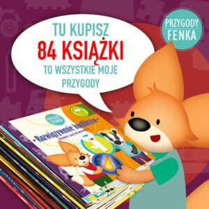 Zestaw 84 książeczek "Przygody Fenka"