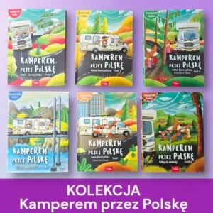 Zestaw 6 książek "Kamperem przez Polskę" - bezpłatna wysyłka